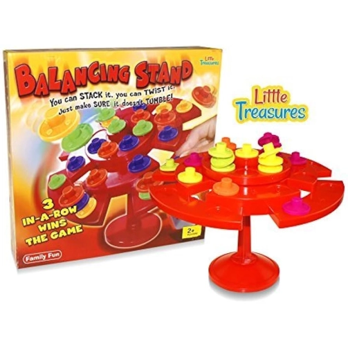 Little Treasures Balancing Stand Tic-Tac-Toe Topple Game