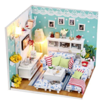 Miniature DIY - Butterfly's Love Living Room