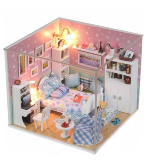 Miniature DIY - The Dream Attic With Light