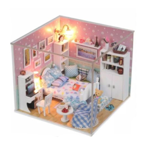 Miniature DIY - The Dream Attic With Light