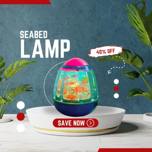 Rotating Seabed Nightlight