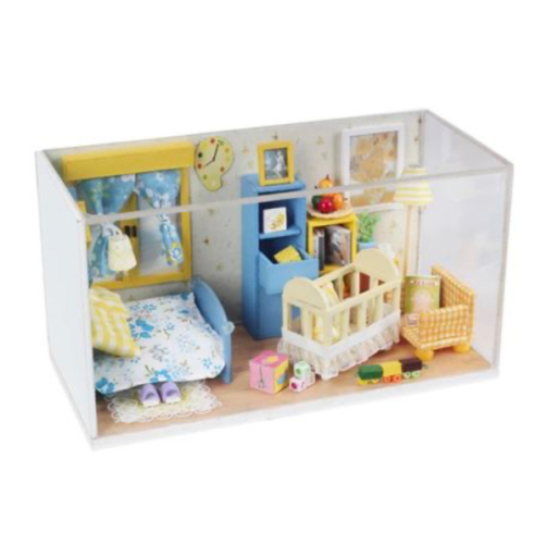 Wooden DIY - Baby Boy Bedroom With Lights