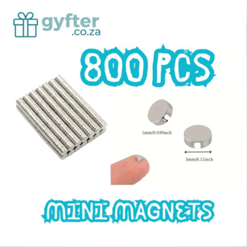800 pcs 3mm x 1mm mini magnets