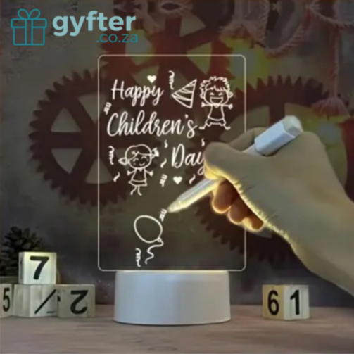 Acrylic Night Light - Re-Writable