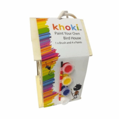Khoki - Paint Your Own Bird House Kit