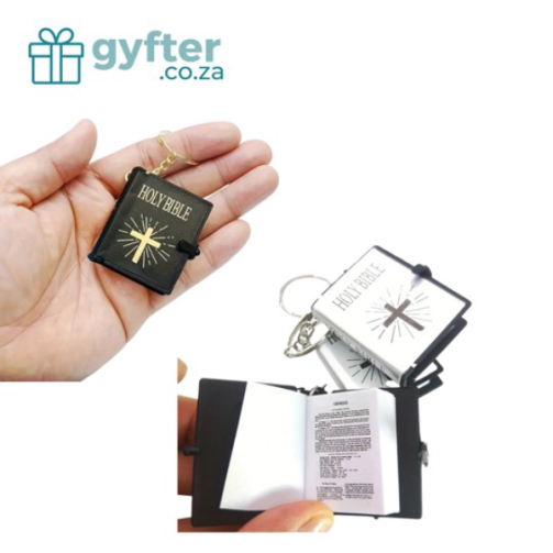 Miniature Holy Bible Key Chain